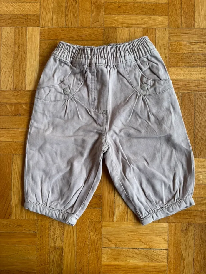 Pantalon taupe DPAM 3 mois parfait état