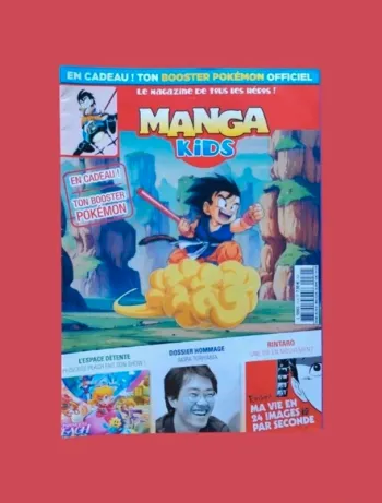 Magazine Manga Kids – Très Bon État – Sans Booster Pokémon – Idéal Collection