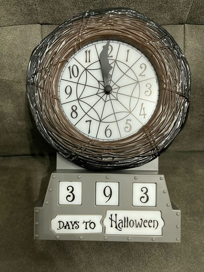 L'ETRANGE NOEL DE MONSIEUR JACK - Compte à Rebours - Réveil Lumineux NIGHTMARE BEFORE CHRISTMAS - Countdown - Lighted Alarm Clock - photo numéro 3