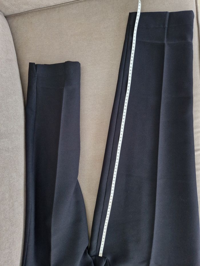 Pantalon noir élastique sans poches - photo numéro 6