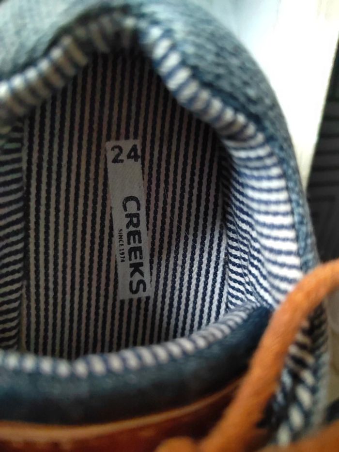 Chaussures jeans creeks 24 - photo numéro 6