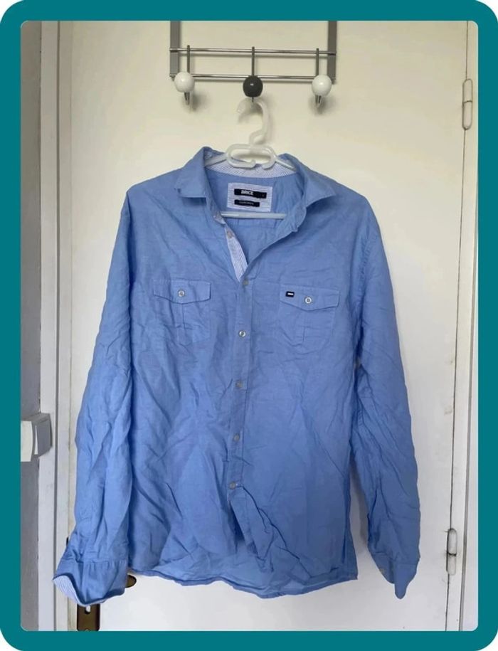 Chemise bleue