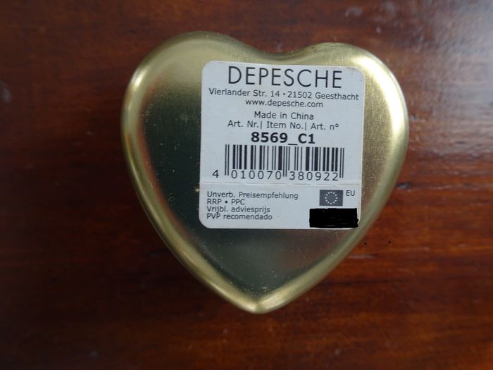 Boite à dents coeur NEUVE - photo numéro 2