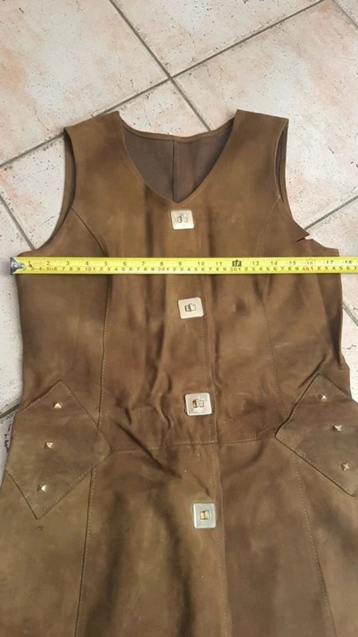 Robe vintage daim - photo numéro 2