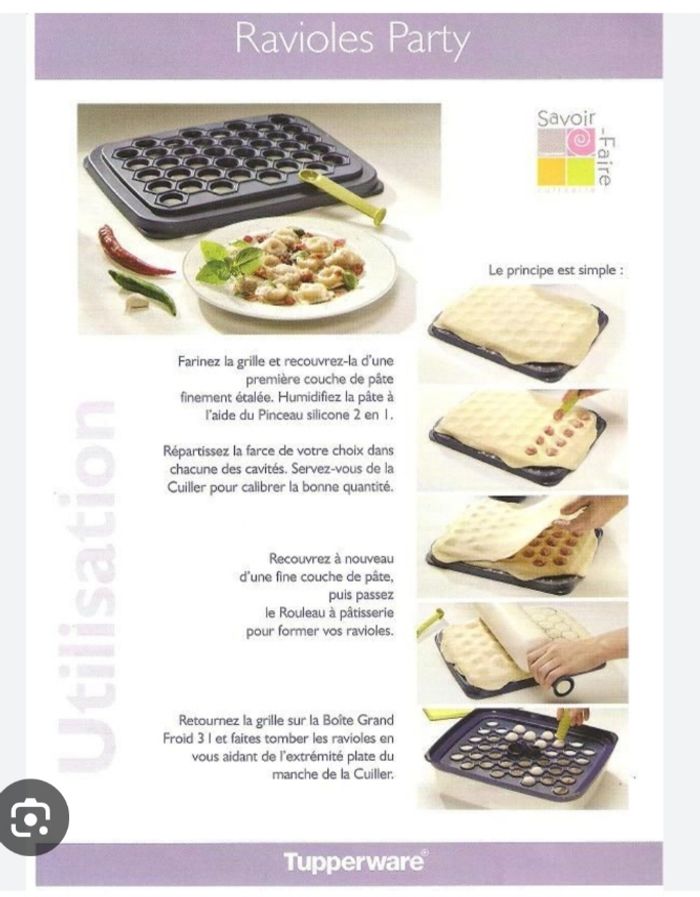 Plaque pour raviolis - photo numéro 6