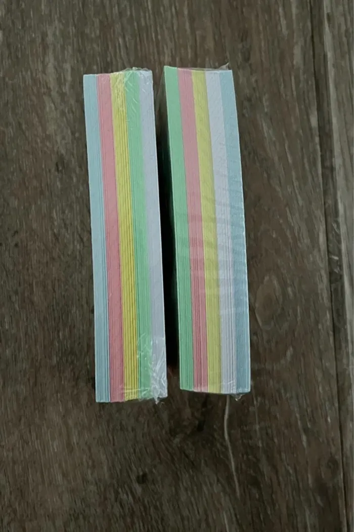 Lot de 2 packs de fiches bristols A7 Exacompta - photo numéro 3