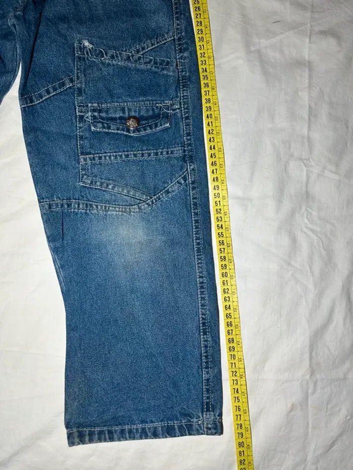 Jean vintage brodé - photo numéro 5