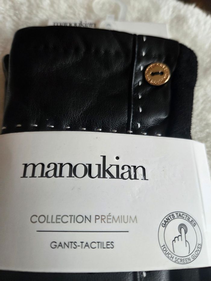 Gants tactiles neufs Manoukian - photo numéro 4