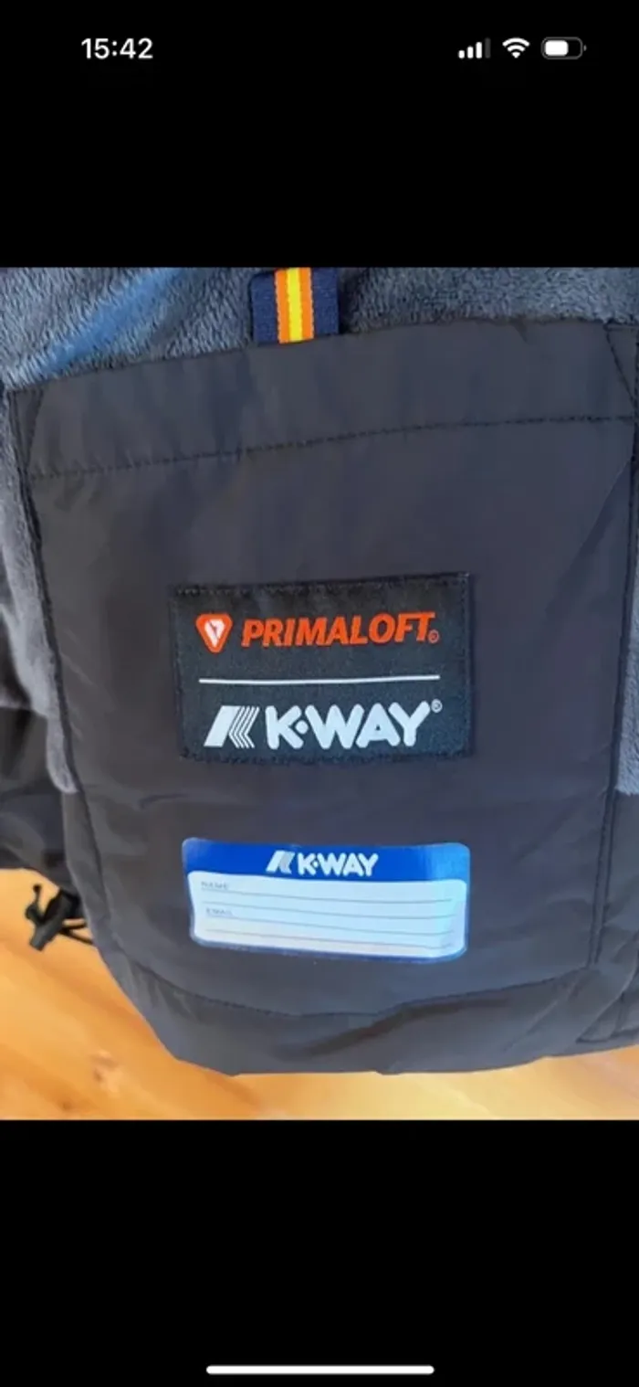 Parka kway noire - photo numéro 4