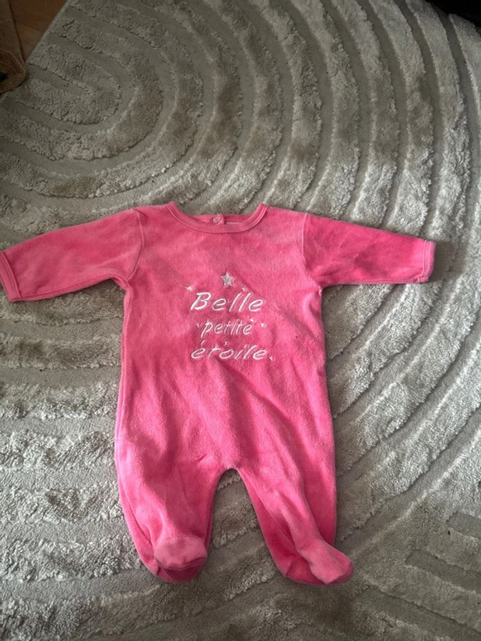 Combinaison rose pour bébé Bougli Bougla - Spéciale hiver