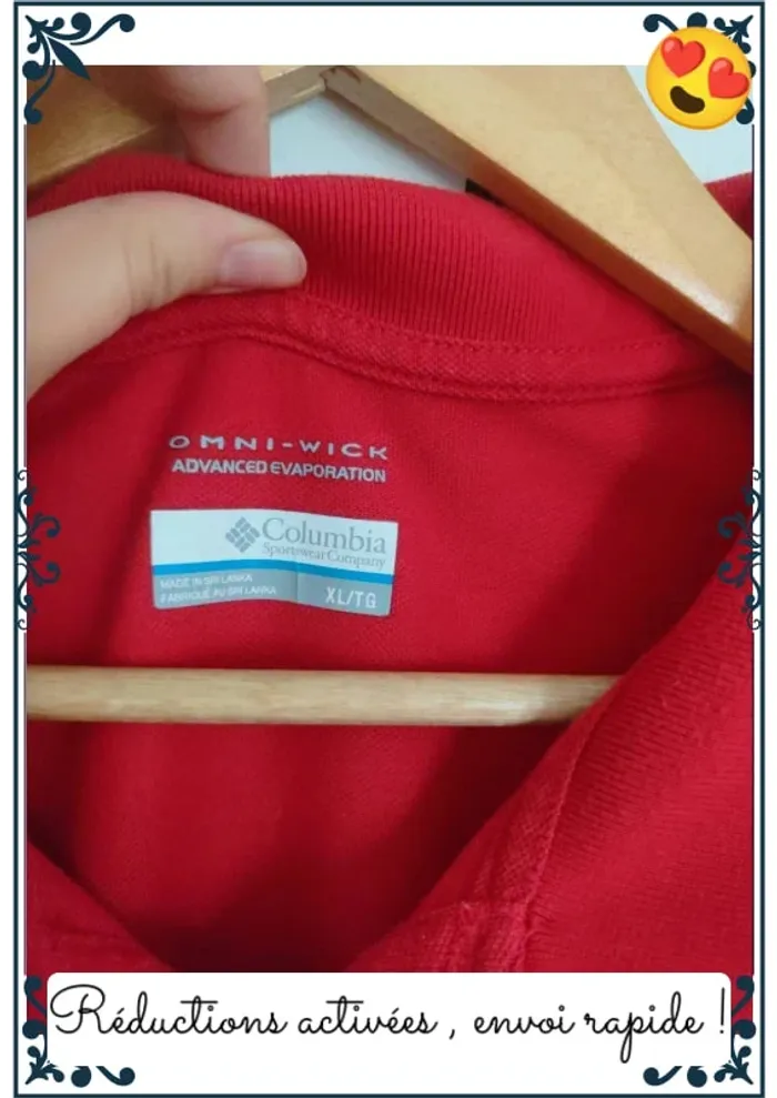Polo Columbia homme XL - photo numéro 6