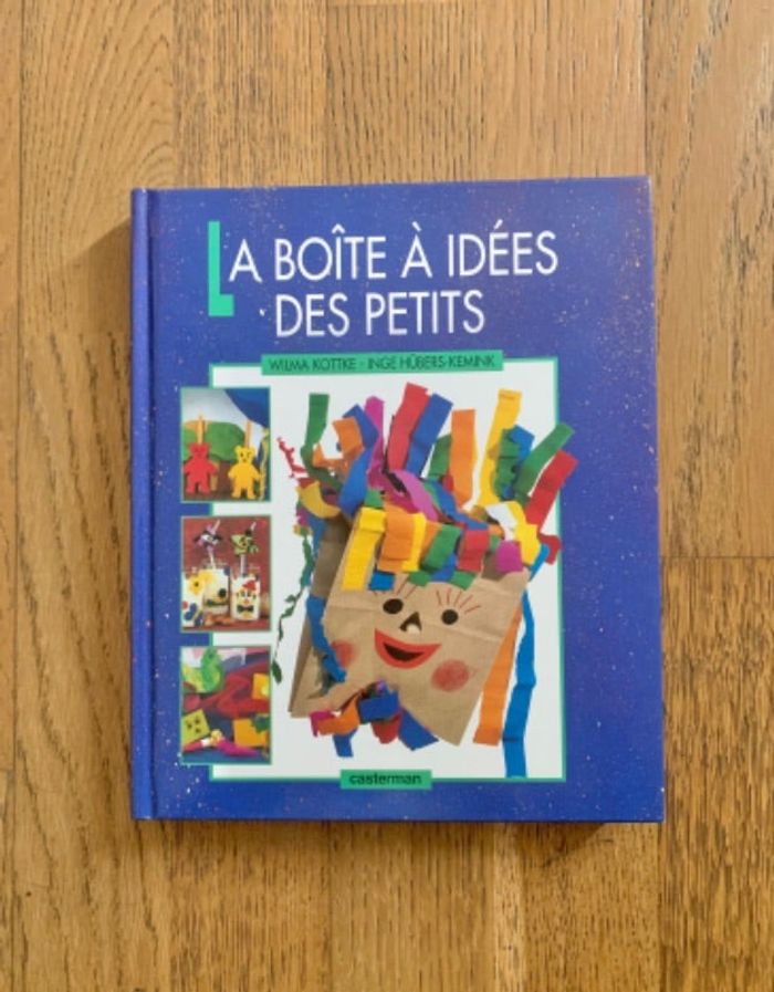 Livre la boîte à idées des petits :
