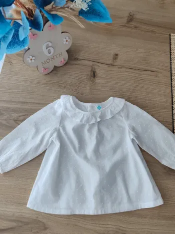 Blouse fille 6 mois tex