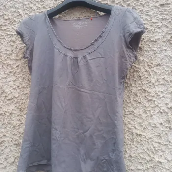 Tee-shirt femme gris Esprit XL
