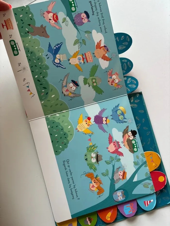 Livre cherche et trouve le club des animaux. Joyeux anniversaire. - photo numéro 4