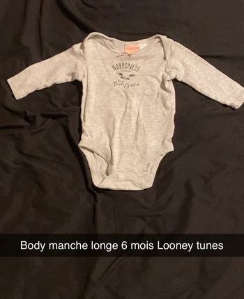 Body manche longue