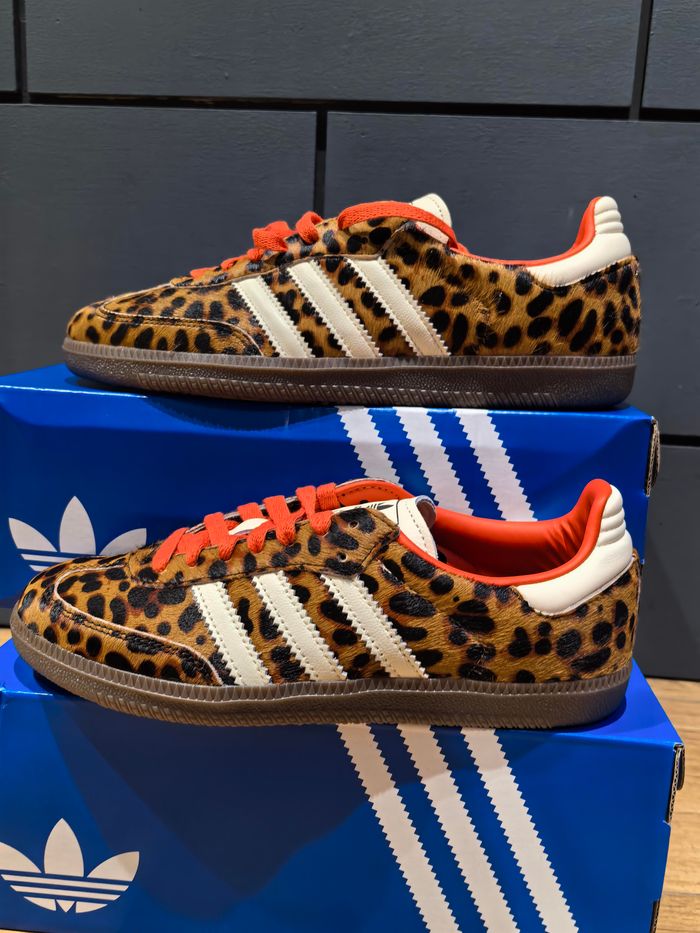 adidas originals SAMBA OG imprimé léopard taille:42 - photo numéro 2