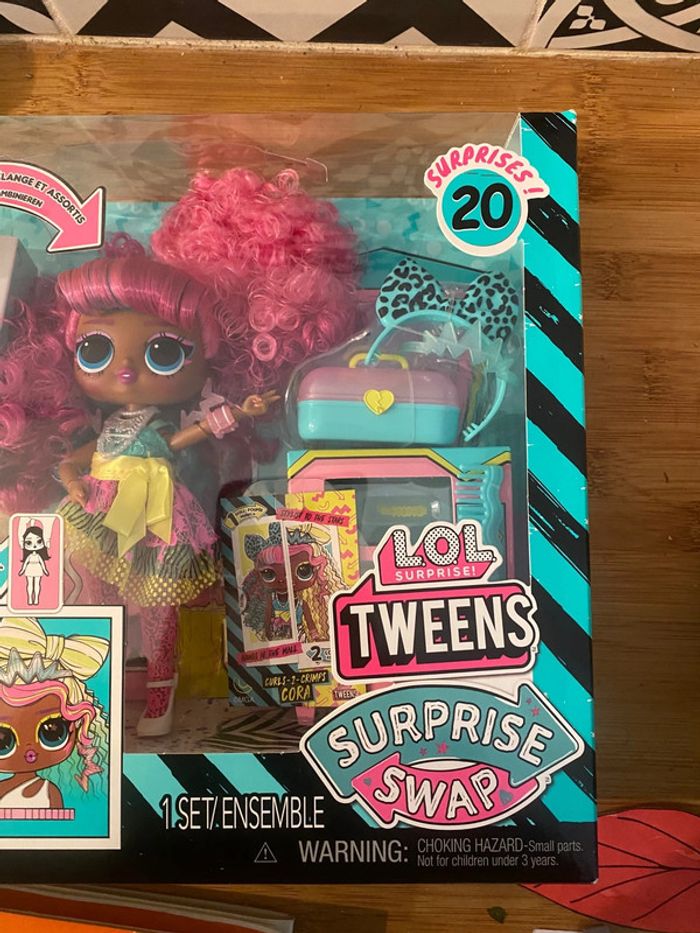 Lot poupées LOL Tweens Cora + Bailey + style my hair - photo numéro 7