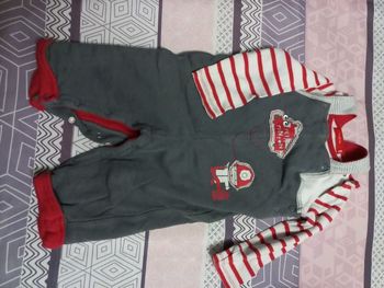 Ensemble bodie et salopette