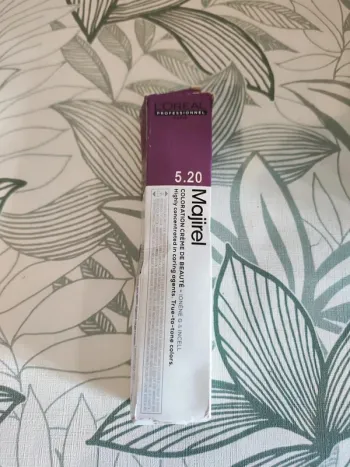 L'oréal majirel 5,20 coloration chatain clair violine intense 50 ml valeur 16€