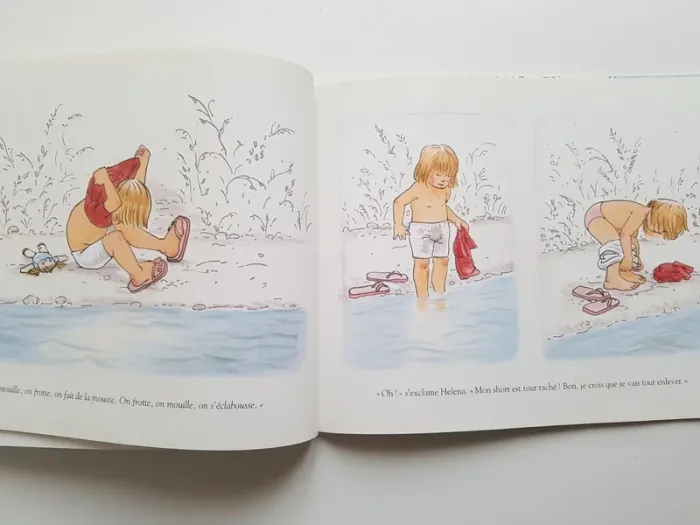 Livres École des loisirs Lutins et Minimax Elmer, lessive, dort - photo numéro 15