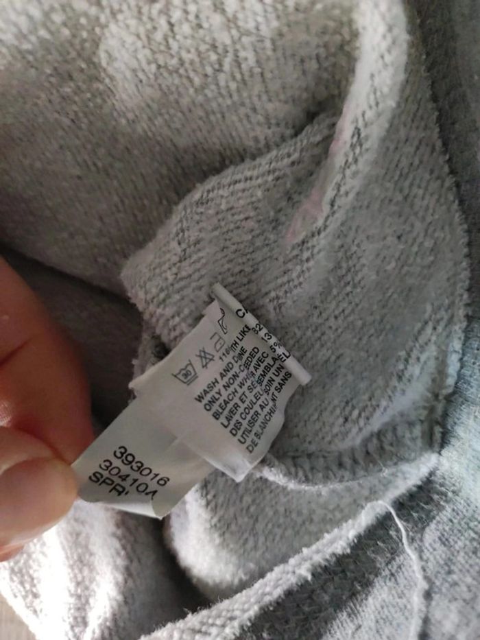 Veste Gap Fille Grise - photo numéro 6