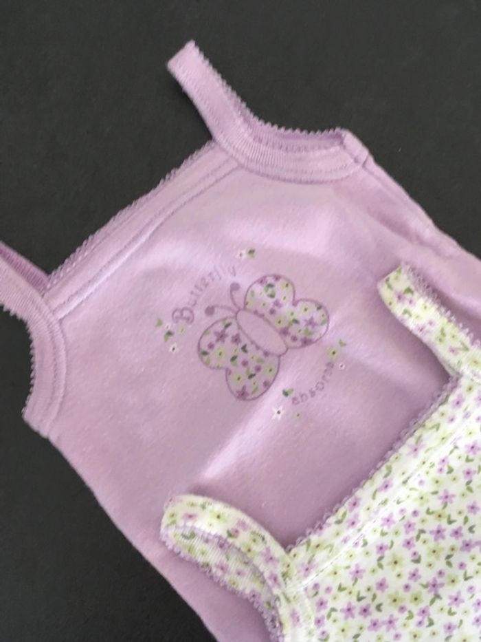 Lot body vêtement bébé fille 3 mois - photo numéro 2