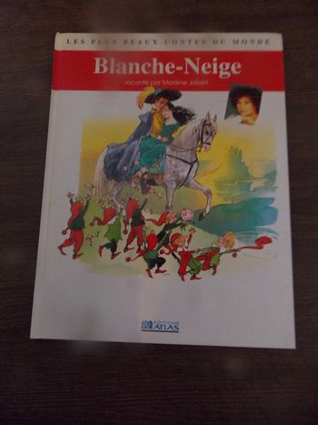 Livre Blanche -neige Editions Atlas