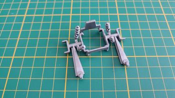 Suspension arrière pièce miniature Bburago Burago Jaguar type E 1961 1/18 1/18e 1/18ème #C35