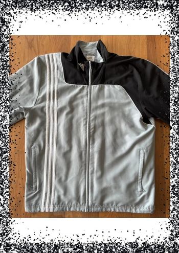 Vintage - Veste de survêtement grise - Adidas