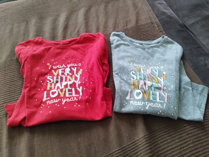 Tee short manches longues