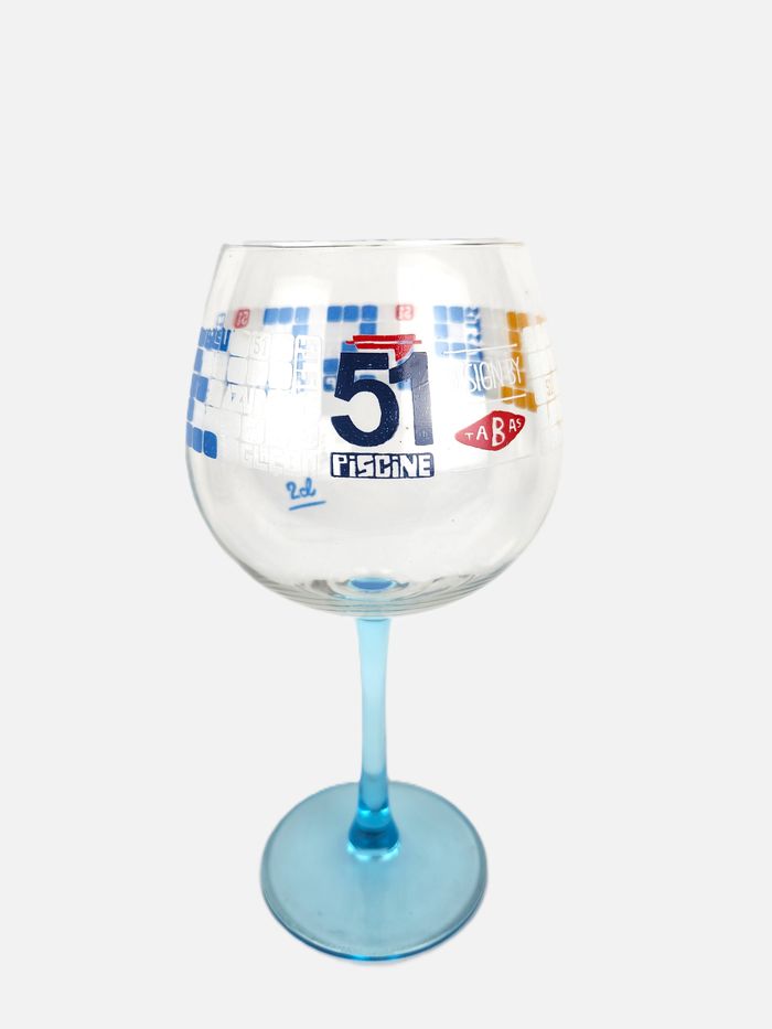 Verre à Pastis 51 Piscine - Design Tabas - Édition Collector