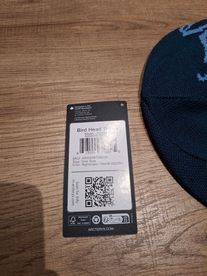 Bonnet Arc’teryx Bleu - photo numéro 3