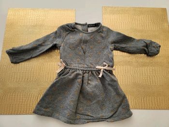 Robe grise - Taille 80 cm