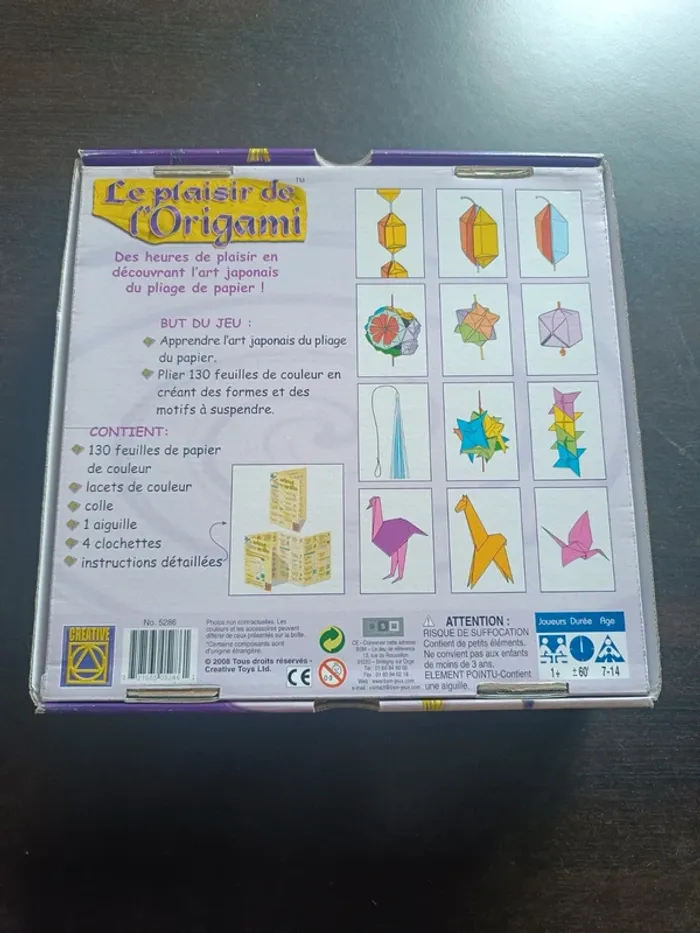 Loisirs Créatifs: LE PLAISIR DE L'ORIGAMI - CREATIVE - photo numéro 6