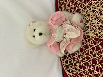 Collection Boyd's ours Girl Rose n°1 Mom Robe rose à fleurs 1988-2006 Ours de Boyd