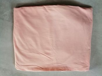 drap housse saumon 140 x 190 cm pour lit 2 pers