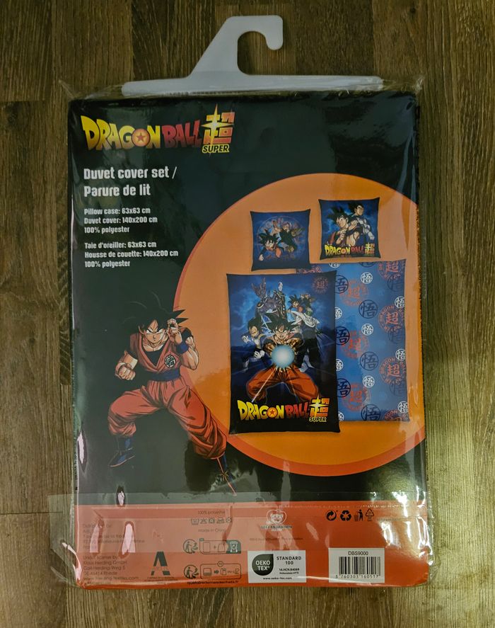 Parure de lit simple (housse de couette + taie d'oreiller) - Dragon Ball Super - photo numéro 3