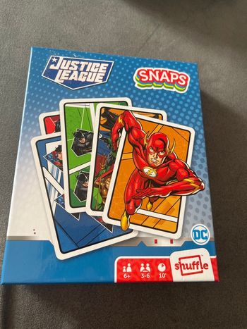 Jeu cartes justice league shuffle snaps