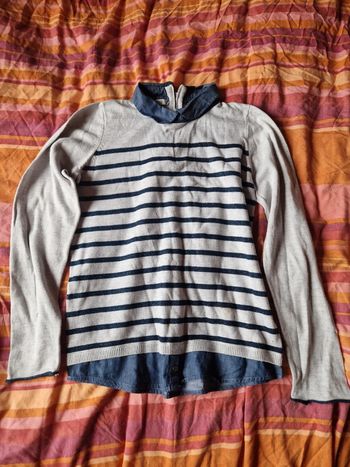 Pull chemise 12 ans