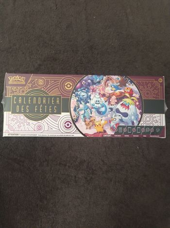 Calendrier des fêtes de l'avent pokémon neuf scellé Noël 2025