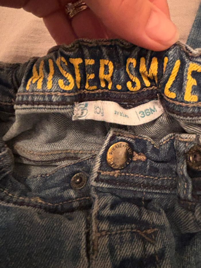 lot deux jeans 36 mois - photo numéro 2
