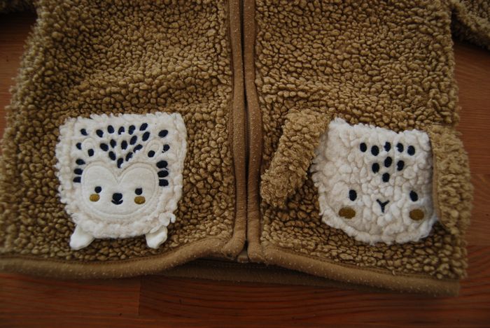 Veste en bouclettes Taille 6 mois Du pareil au même - photo numéro 2