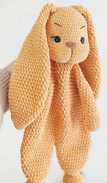 🐰 Doudou lapin au crochet – fait main