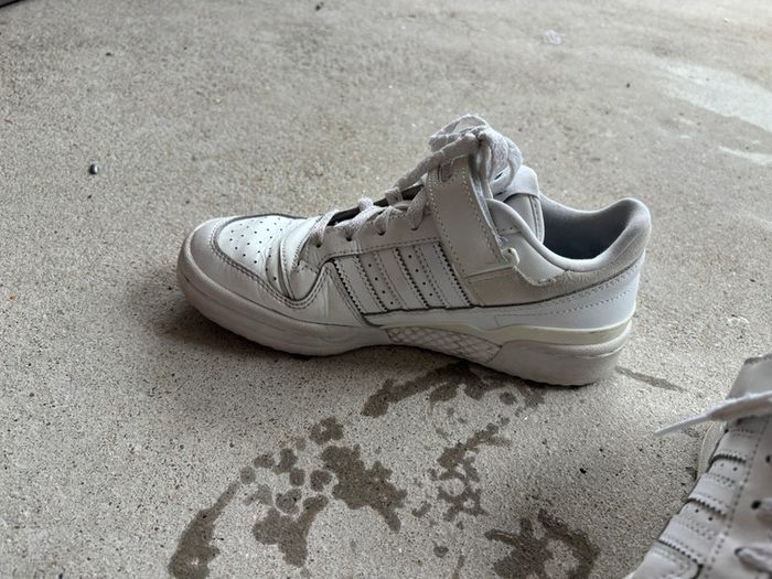 Basket Adidas blanche - photo numéro 5