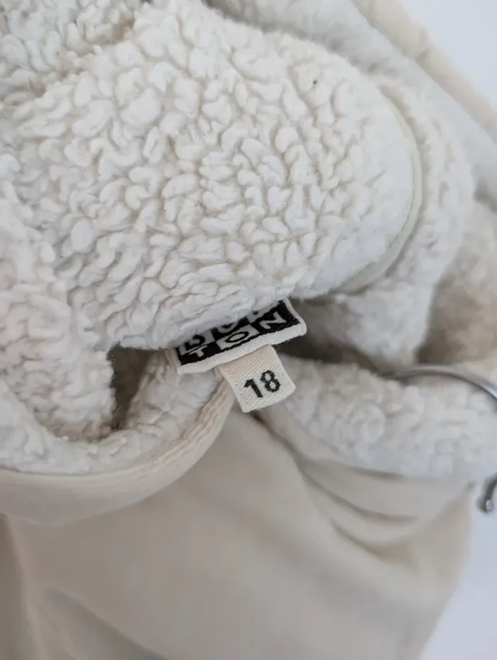 Manteau burnou Bonton 18 mois - photo numéro 3