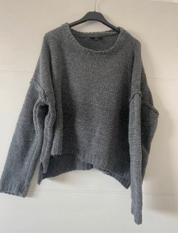Pull gris taille L