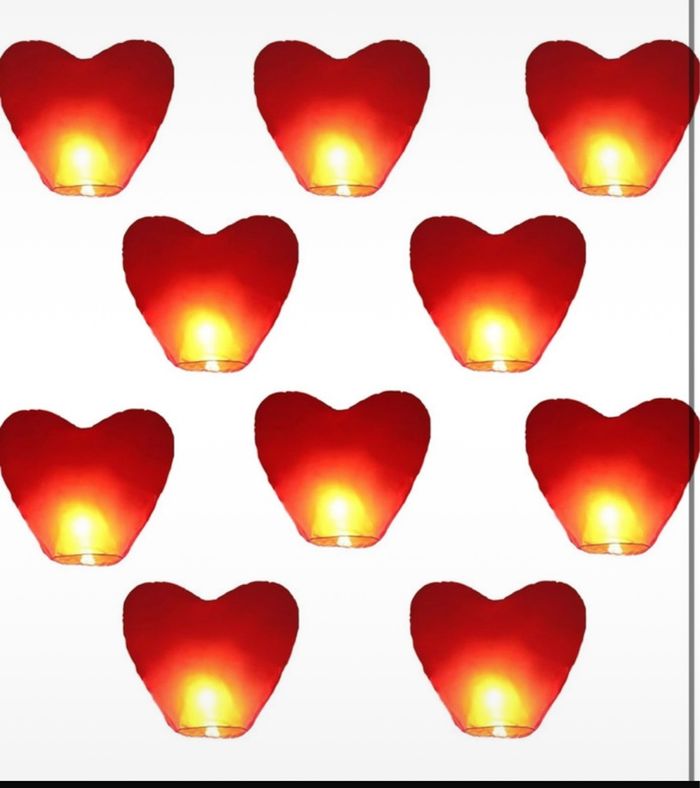 Lanterne cœur