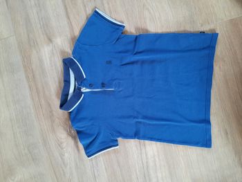 Polo manches courtes bleu Okaïdi 6 ans