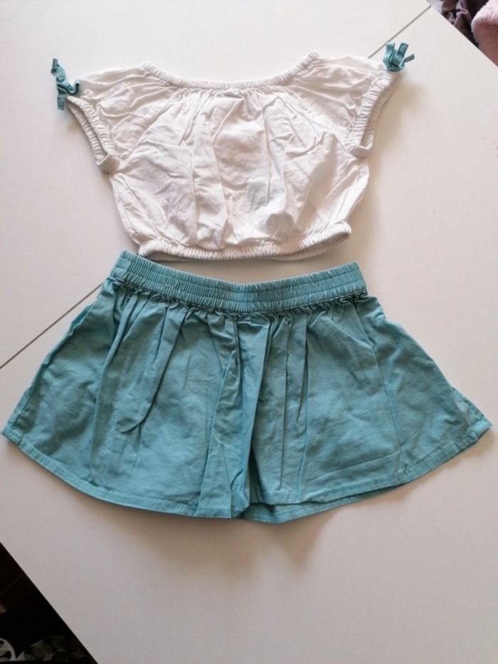 Ensemble jupe été 6 mois - photo numéro 2